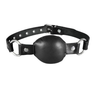 Gag ball Silence Zwart - Kiotos Leather