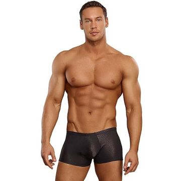 Mini Short met Reliëf - Zwart