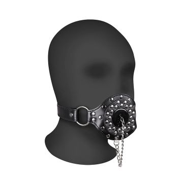 Open Mouth Gag with Plug Stopper - XTREME