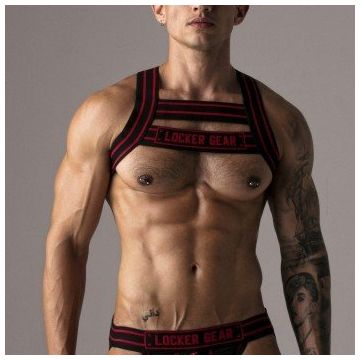 Locker Gear Grab him Harnas - Rood