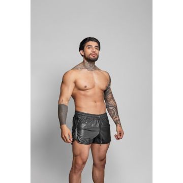 Dale Mas Biker Synthetische Short - Zwart