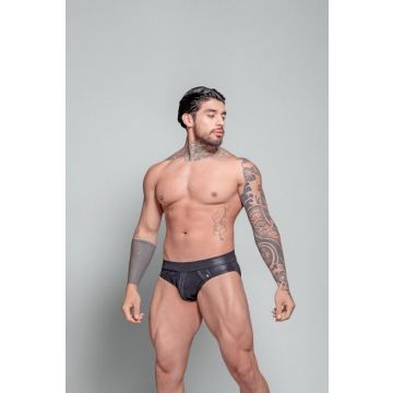 Dale Mas Biker Jock Brief - Zwart