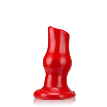 Oxballs - Pighole Deep-1 Hollow Plug - Red - Small-oxballs_-_pighole_deep-1_hollow_plug_-_red_-_small.jpg