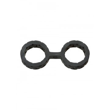 Zwarte Japanse Bondage Siliconen Boeien - Small