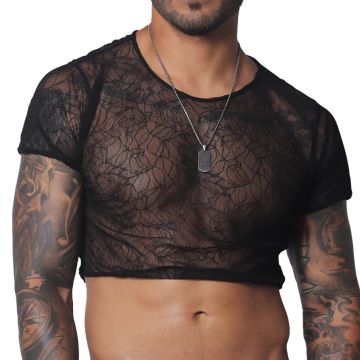 Gigo Crop Top Prolix - Zwart