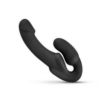 No-Parts Strapless Strap-On Dildo Morgan Zwart - 22 cm
