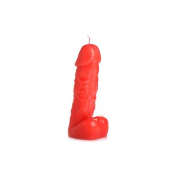 Druppelkaars Spicy Pecker Dick - Rood