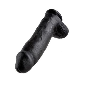 King Cock dildo met ballen -  31 cm
