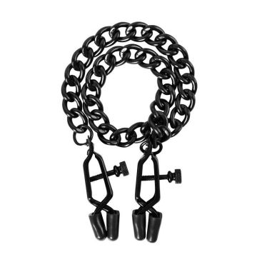 Zwarte Metalen Tepelklemmen - Guilty Pleasure