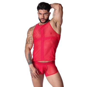 GIGO Tanktop Paneling - Rood