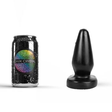 Dark Crystal Zwarte Buttplug Koen - 13 cm-koen-zwart.jpg
