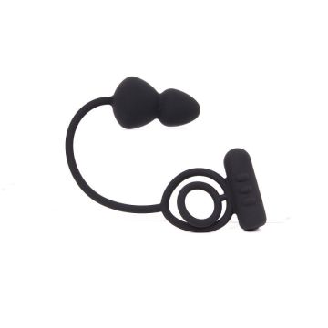 Vibrerende cockring met Anaal Plug