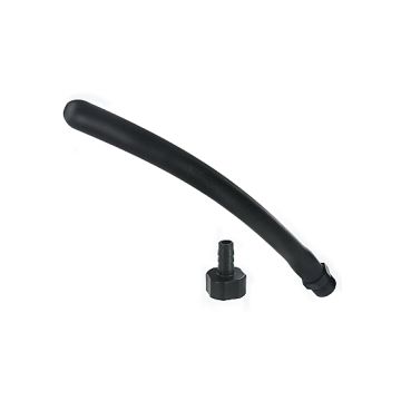 Siliconen Anaal Douche - Zwart