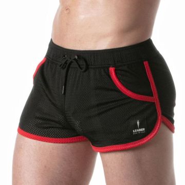 Leader Menswear Marathon Shorts - Rood
