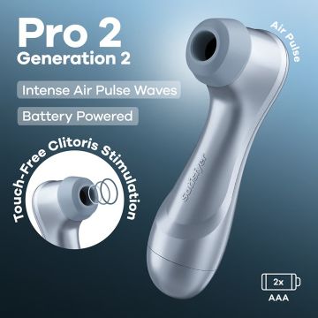 Satisfyer Pro 2 Generation 2 Battery Series   - Blauw