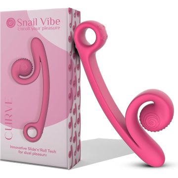 Snail Vibe Curve Vibrator - Roze