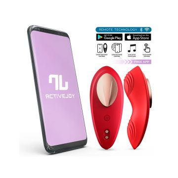 Panty Vibrator Met App IY - Rood