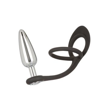 Slim Buttplug met Cockring Star Fucker