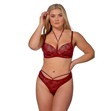 After Eden Tender String - Donkerrood