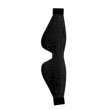 Blinddoek Blaze Croco Zwart