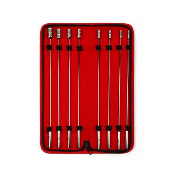 Dilator Set Mr. Steel Screw Me Urethral Sounds 8 stuks