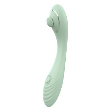 Dubbele Tapping Vibrator Glam Dreamtoys - Groen