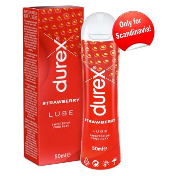 Durex Glijmiddel Aardbei - 50 ml