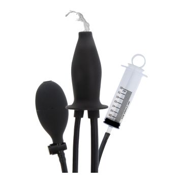 Extreme Opblaasbare Lubricating Buttplug Hidden Desire