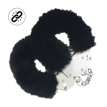 Fluffy Handboeien Heavy-duty - Zwart