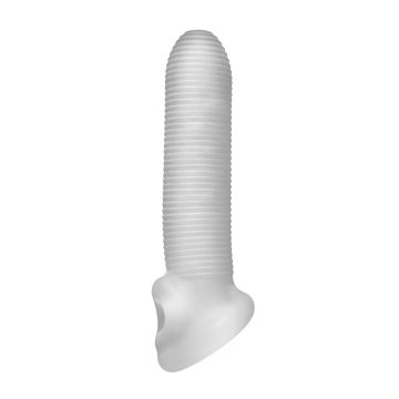 Geribbelde Penissleeve Fat Boy Micro 16.5 cm