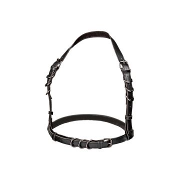 Halter Harnas met gespen +Size