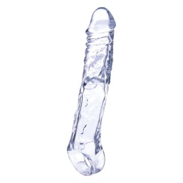 Penissleeve Met Balriem - Transparant