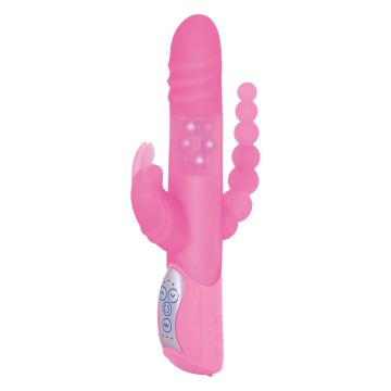 Rabbit Vibrator E-Rabbit Triple Play - Roze