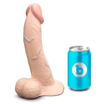 Realistische Dildo Slipskin - Huidskleur 22 cm