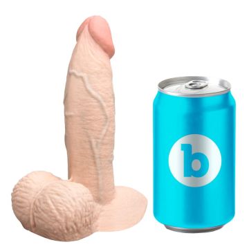 Realistische Dildo slipskin girthy 15.4 cm