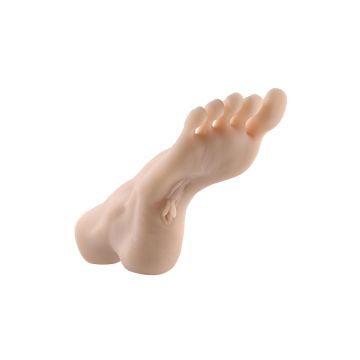 Realistische Voet Masturbator Vagina - Huidskleur