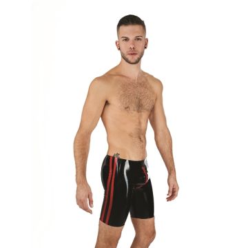 Rubber Fucker Shorts Mister B - Zwart/rood