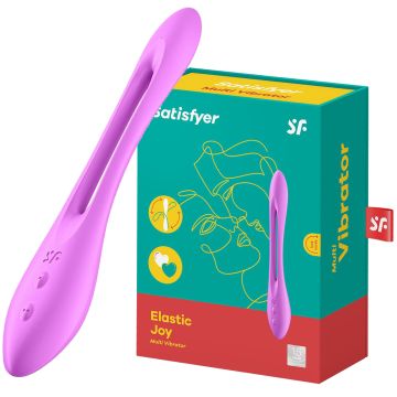 Satisfyer Elastic Joy Multi Vibrator - Paars