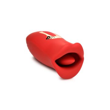 Siliconen kussende en vibrerende clitorisstimulator - Kiss and Tell