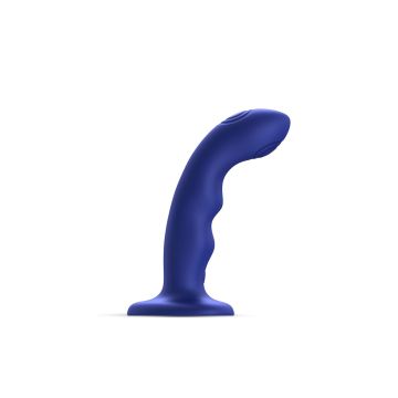 Tappende Strap-On Vibrator Wave - Blauw