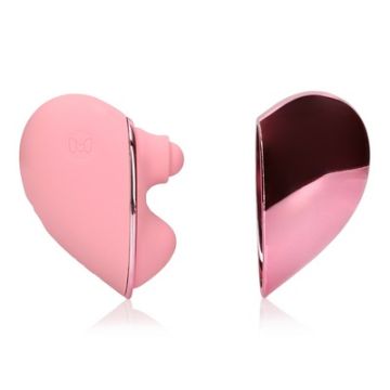 Tikkende Hartvibrator - Roze Arabesque