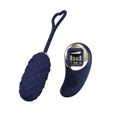 Vibrerend Ei Vivian Pretty Love - Blauw