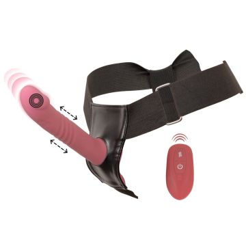 Voorbindharnas met Vibrator en afstandsbediening