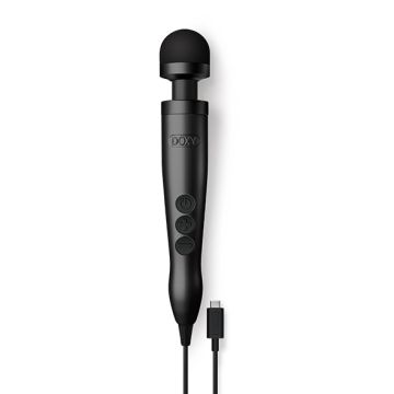 Wand Vibrator 3 USB-C Doxy - Zwart