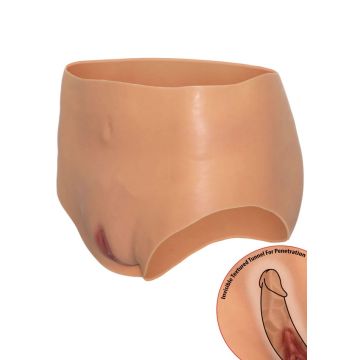 Realistische Open Vagina Slip High Waist