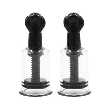 Kiotos Tepel Zuigers Twist Cups S Zwart - 21 mm