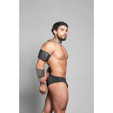 Dale Mas Biker Bicep Band met Tasje - Zwart