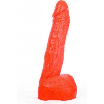 All Black Paul Dildo - 22 cm