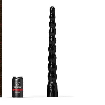 All Black Steroid En-Garde Dildo - Zwart