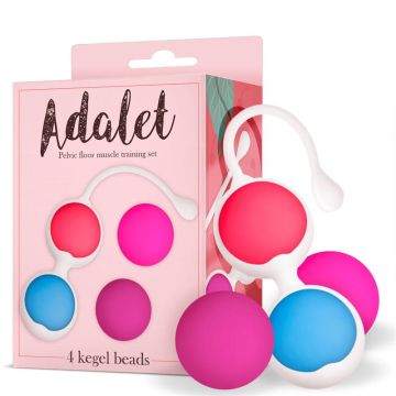 Adalet Kit 4 Siliconen Kegelballen - Multi 